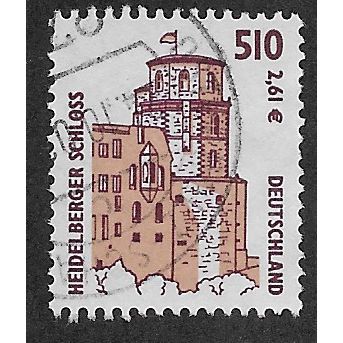 GER 2000 510pf ( €2.61) 'TOURIST SIGHTS' FINE USED (EBID60-524)