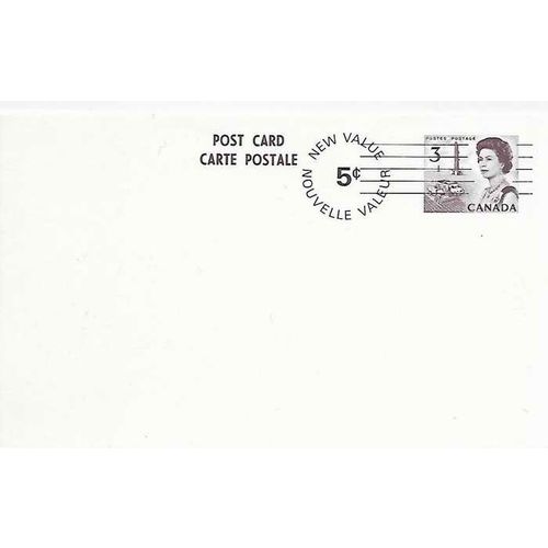 Canada. #P107g Postal Card MINT CENTENNIAL Precancelled