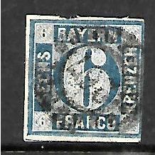 BAVARIA 1850 SG 25 6K BLUE FINE USED