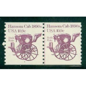 1904 10.9c Hansom Cab Fine MNH Dry Gum CNP Left 1 W0091