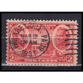Used 786 2c Jackson-Scott Just Clears Philad P19 E1498