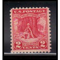 645 2c Valley Forge Fine MNH O1099
