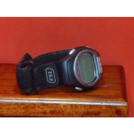 Pre-Owned Black Fossil DQ11-21 Digital Watch