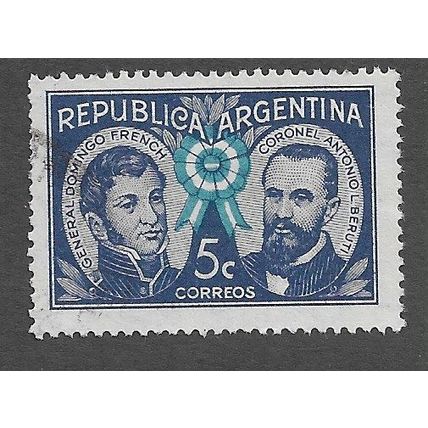 ARG 1941 5c '131ST ANN OF RISING AGAINST SPAIN' FINE USED (EBID79-130)
