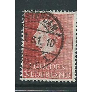 netherlands stamps sg787 cds used sg 787 1953 high value