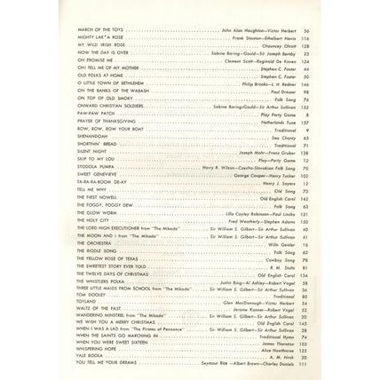 We're Having a Party Songbook 1959 FREE Shipping