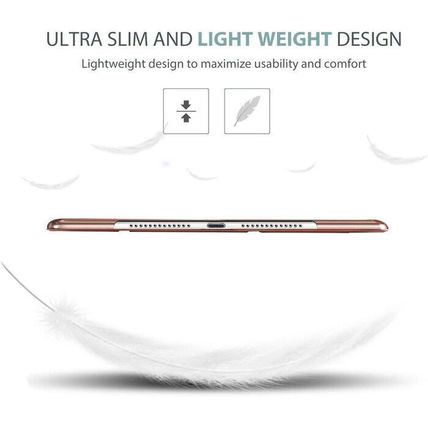 ProCase for iPad Pro 12.9"(2018)(3rd Gen) w/Translucent Frosted Back-ROSEGOLD