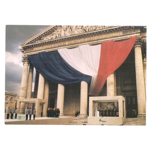 LE PANTHEON, PARIS unused vintage postcard =