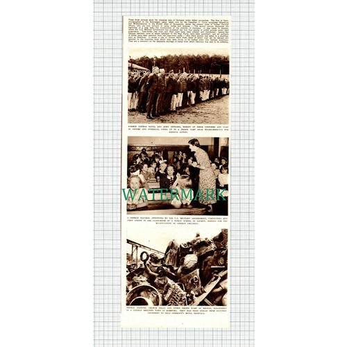 X1132) Esterwegen Camp Aachen School Stolen Treasures Germany - 1945 Clip