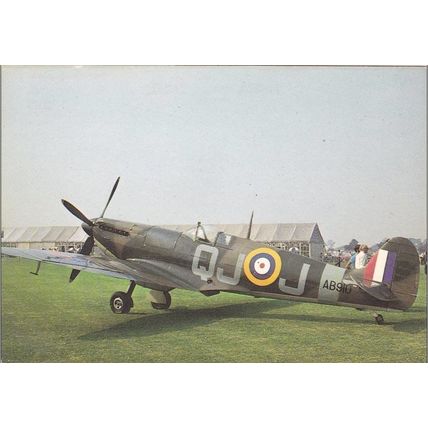 Supermarine Spitfire 5B Military Aircraft Postcard (AM1938)