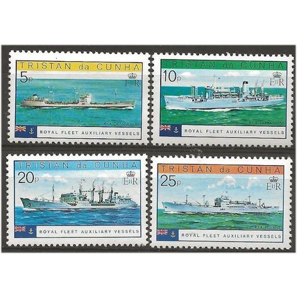 Tristan Da Cunha 1978 Royal Fleet Set SG250-253 Unmounted Mint . .. .