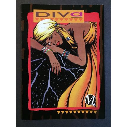 Milestone: The Dakota Universe trading card #34 (Diva)