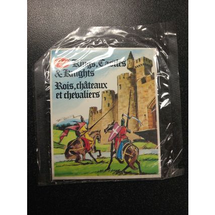 Post cereal prize promo Kings Castles & Knights fold up NEW SEALED