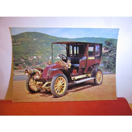 1908 RENAULT veteran car unused French postcard dated 1967 #
