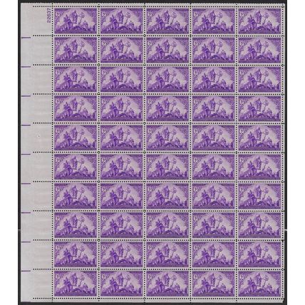 898, MNH 3¢ Coranado Expo - Complete Sheet of 50 Stamps - Stuart Katz