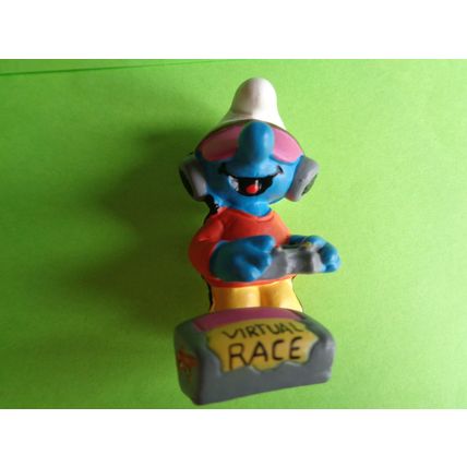 Cyber Virtual race tecno Smurf