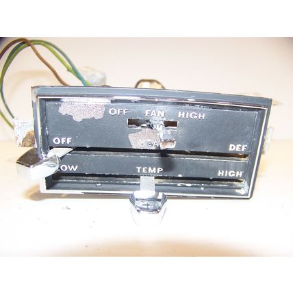 1970 PLYMOUTH FURY HEATER CONTROLS OEM #2884085