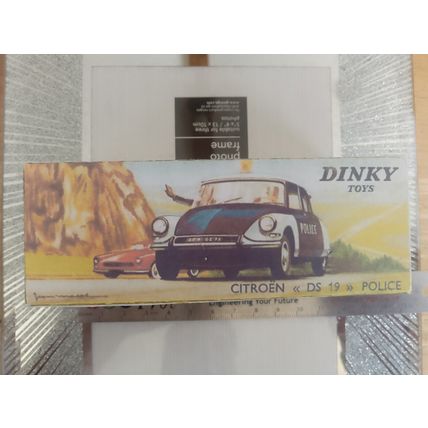 Dinky No501 DS 19 Police - Replica / Repro Box