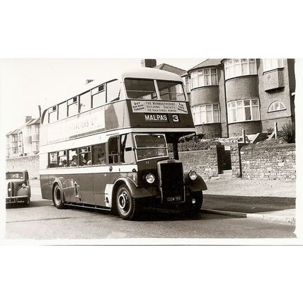 Black & White Photograph of Newport Corporation Transport - GDW 99