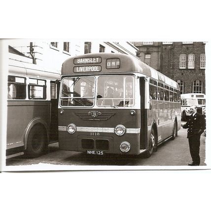 Black & White Photograph of Yorkshire Traction Co. Ltd. - NHE 125