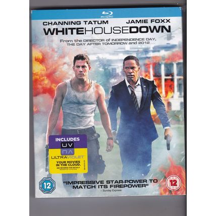 White House Down. (Blu-Ray Disc) Channing Tatum. Jamie Foxx.
