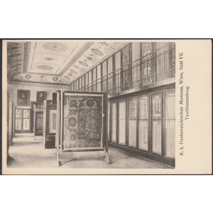 Textilsammlung, K k Oesterreichisches Museum, Wien, c.1920 - AK