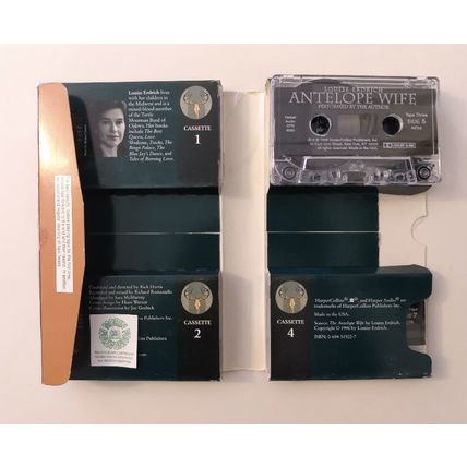 THE ANTELOPE WIFE by LOUISE ERDRICH OJIBWA NATIVE AMERICAN NOVEL AUDIO CASSETTE