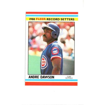 Andre Dawson #10 1988 Fleer Record Setters