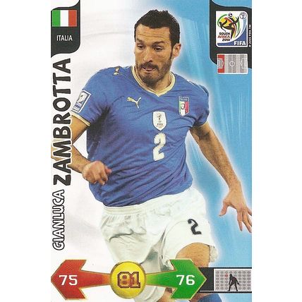 Panini's Adrenalyn XL FIFA World Cup 2010: Italia, Defender - Zambrotta