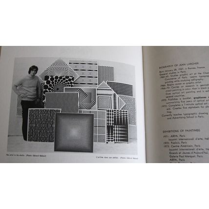 Jean Larcher Optical Art & Allover Patterns