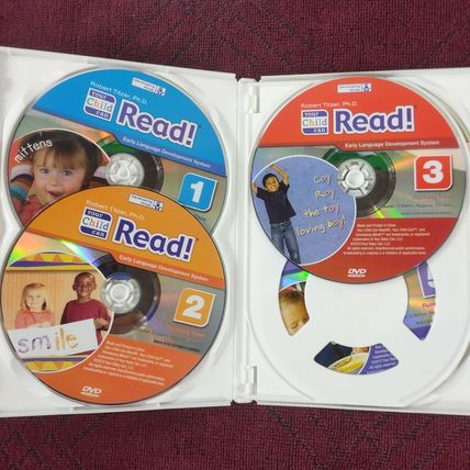 Your Child Can Read! by Robert Titzer-Developing Minds 2009-5 DVD Set Used