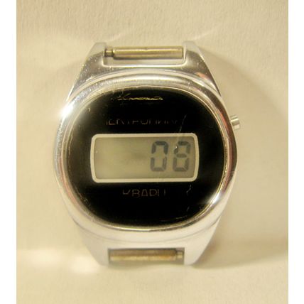 Vintage Soviet ELEKTRONIKA 5 LCD Digital Women's Watch Quartz USSR Wrist Watch