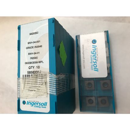 LOT 70 INGERSOLL SNH-34-001 CARBIDE INSERT Ingersoll IN2040 5820252,2040 ,EJ