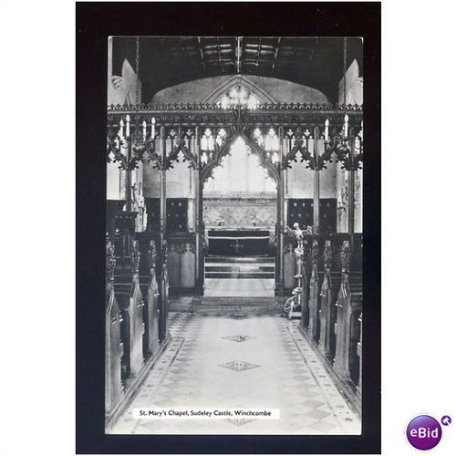 Gloucestershire SUDELEY CASTLE St Mary's Chapel Postcard by English Life