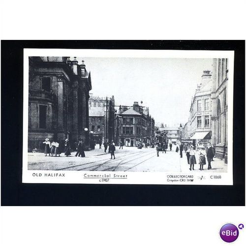 Yorkshire HALIFAX Commercial St. Postcard by Collectorcard C1868