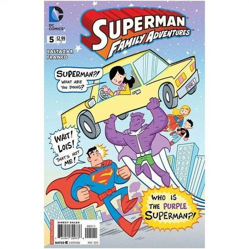 Superman Family Adventures (2012) #5 DC Comics Lex Luhor Parasite