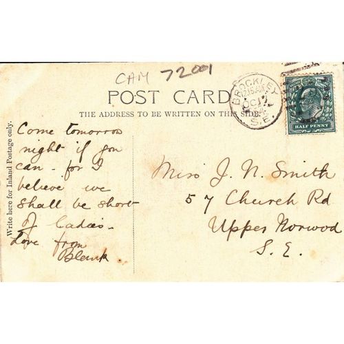 Peterborough & Cathedral Cambridgeshire Postcard(CAM72001)