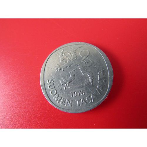 1976 FINLAND ONE MARKKA FREE POST. E