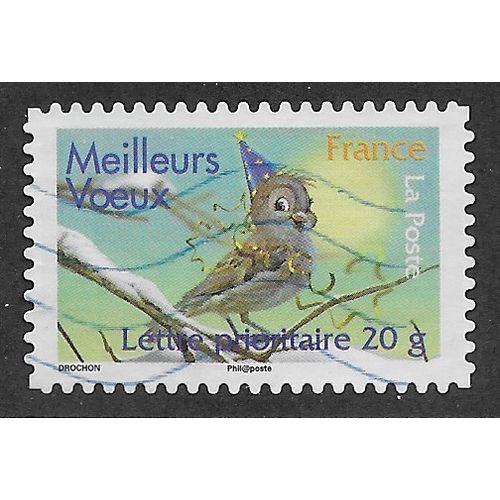 FRA 2007 (54c) 'CHRISTMAS AND NEW YEAR' FINE USED (EBID57-484)