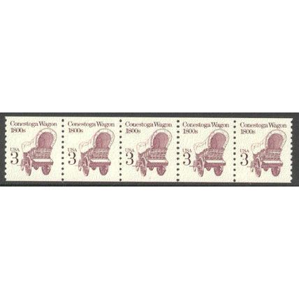 2252 3c Conestoga Wagon Very Fine MNH Dry Gum PNC 1/5 P0952