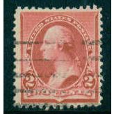 Used 220 2c George Washington Fine Plus A04365