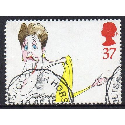 GB 1998 Comedians - Joyce Grenfell 37p Used