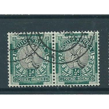 south africa stamps sg42w roto used sg 42w pair watermark inverted