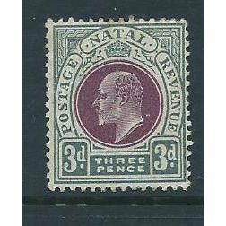 natal stamps edward sg132 hm sg 132 crown ca hm