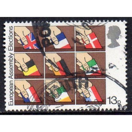 GB 1979 First Direct Elections to European Assembly 13p Used