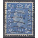 GB 1941 George VI 2.5d light blue used SG 489