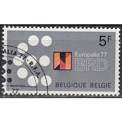 Belgique 1977 Michel 1919 O Cote (2008) 0.25 € Europalia Cachet rond