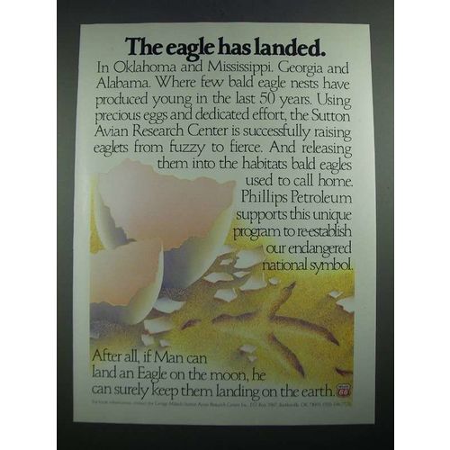 1987 Phillips 66 Petroleum Ad - The Eagle Has Landed