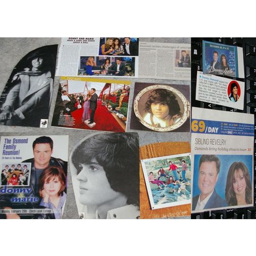 DONNY OSMOND 29x Clippings+