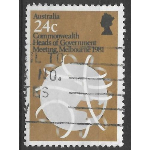 Australia 24c Stamp - Heads of Government Meeting 1981 Melbourne
